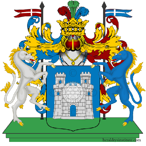Coat of arms of family Casoni Perugini