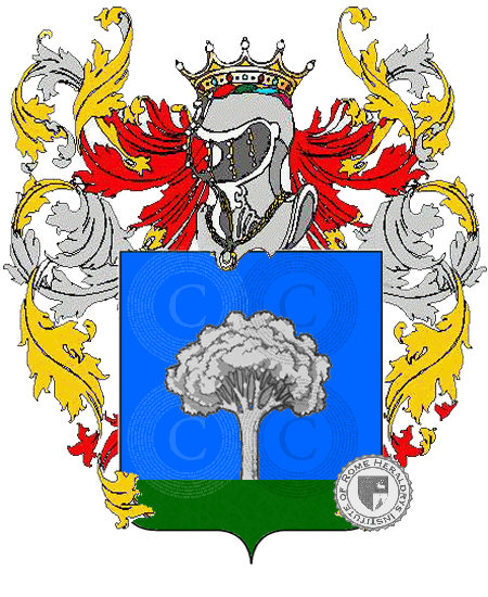 Coat of arms of family Rovetta - ref:5178