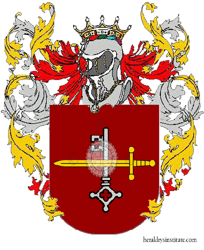 Coat of arms of family Caruna