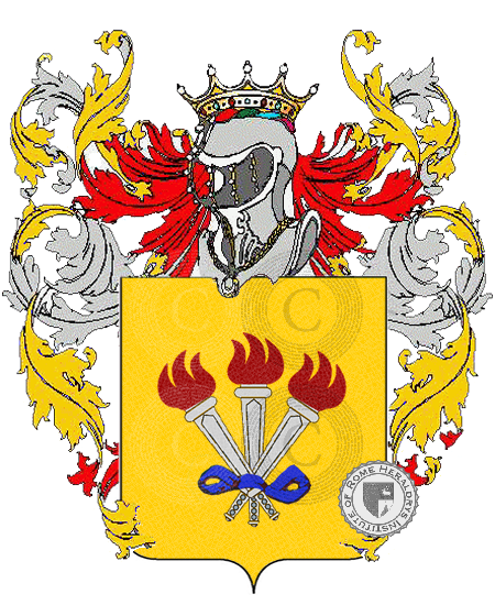 Coat of arms of family Saitta