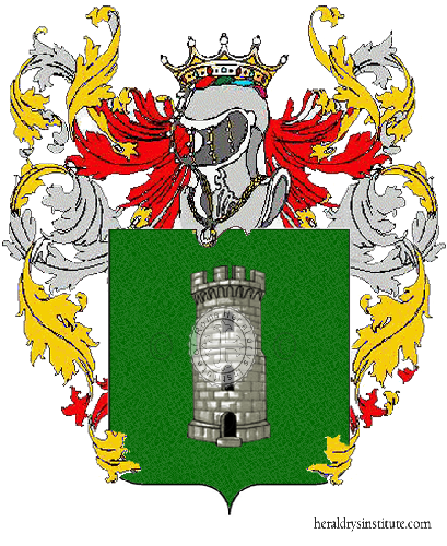 Coat of arms of family Del Chicca