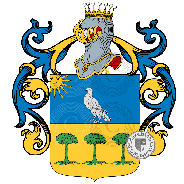 Wappen der Familie Caraci