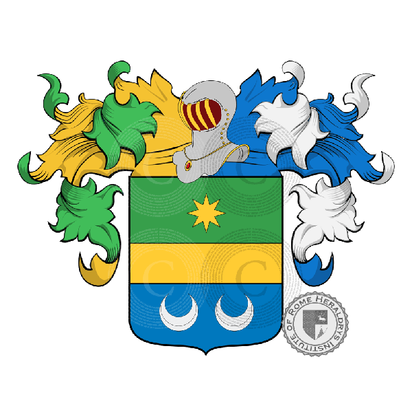 Coat of arms of family Zerfetti