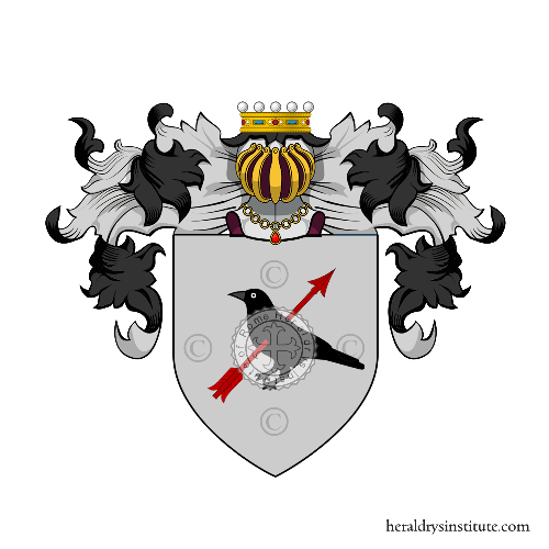 Coat of arms of family Paparella