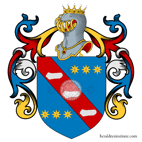 Coat of arms of family Falzetti