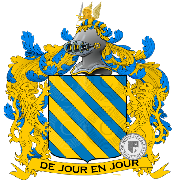 Coat of arms of family Costantinelli