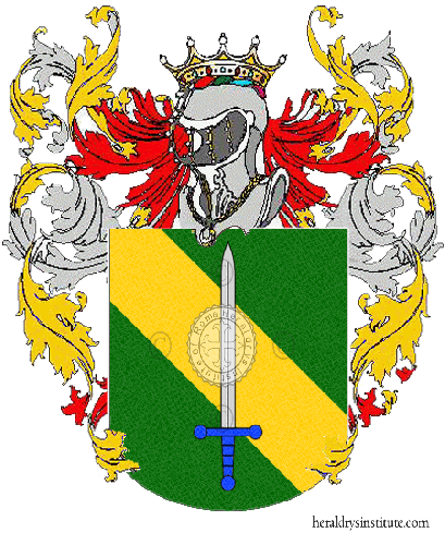 Coat of arms of family Testor