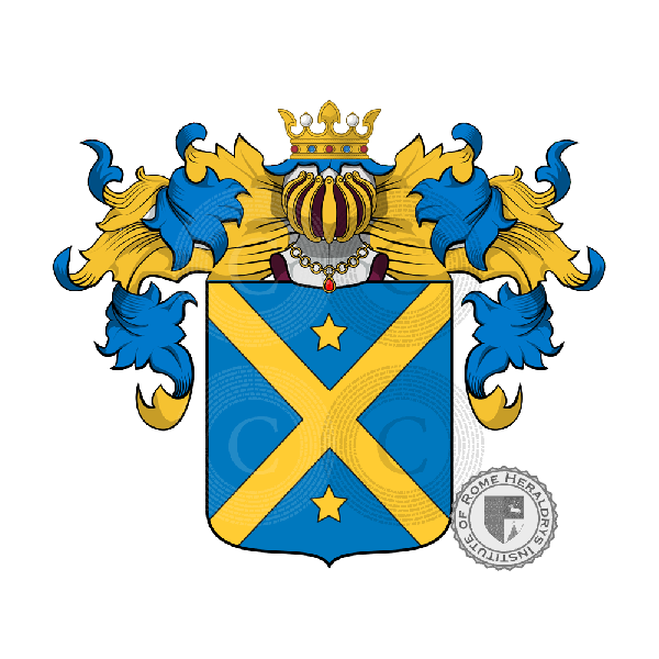 Coat of arms of family Bombini Orlandi