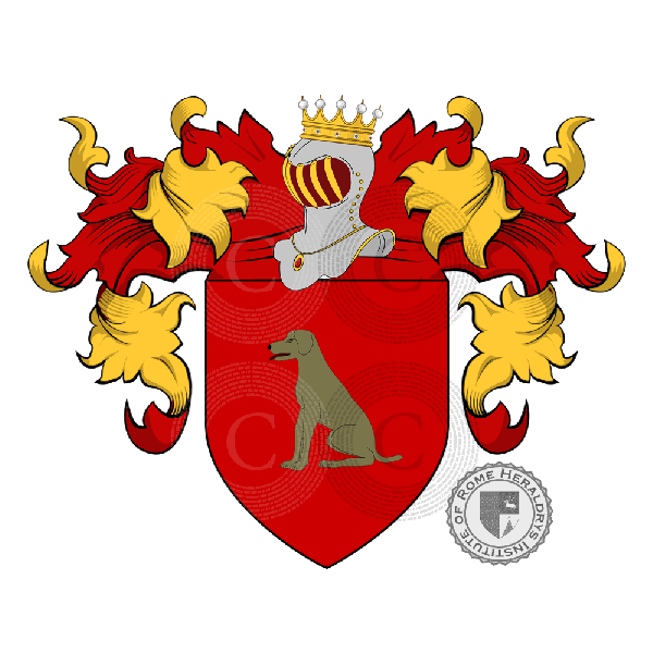 Coat of arms of family Bracchio