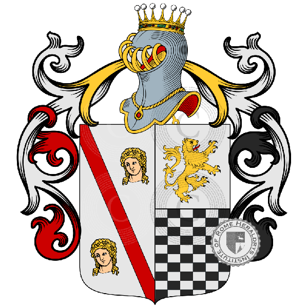 Coat of arms of family Di Bruno
