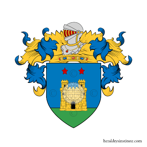 Coat of arms of family Capilli