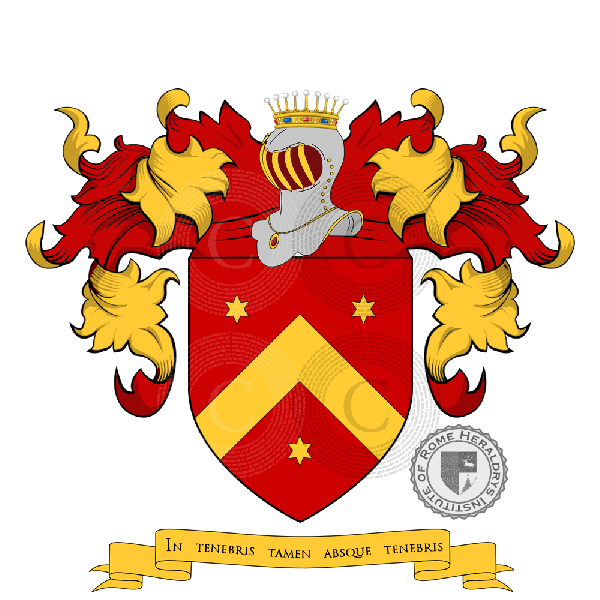 Coat of arms of family CALORI ref: 5470