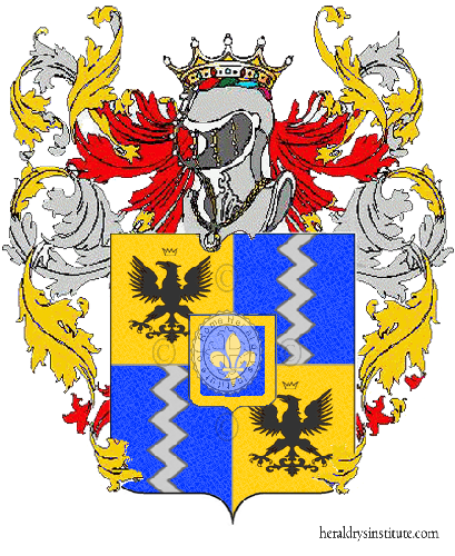 Coat of arms of family Teatini