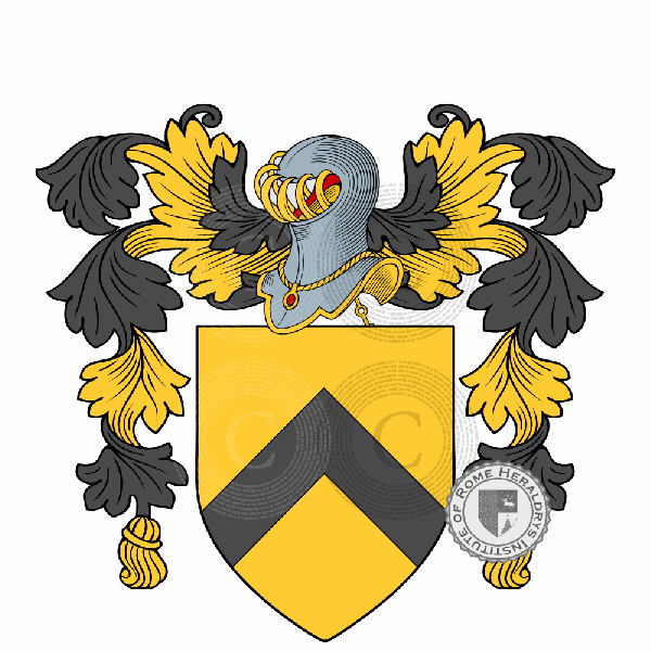 Coat of arms of family Dalla Fontana