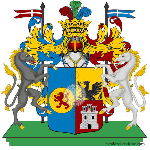 Wappen der Familie Carbonari