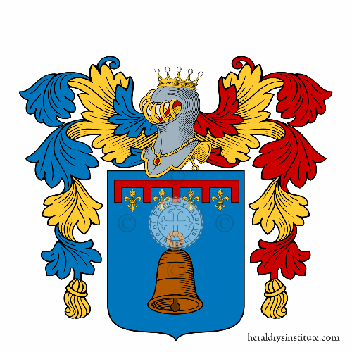 Coat of arms of family Campanileano