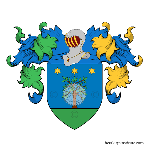 Coat of arms of family Salvatoriane
