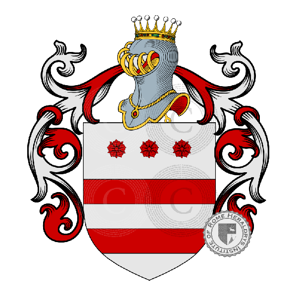 Coat of arms of family De Donati
