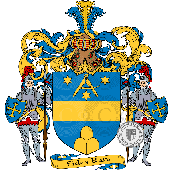 Coat of arms of family Zerrara