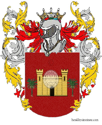 Coat of arms of family Lo Paro