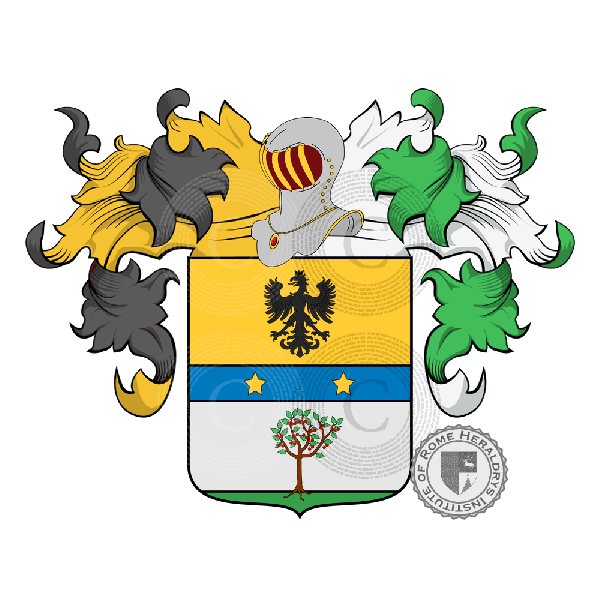 Coat of arms of family Lerede