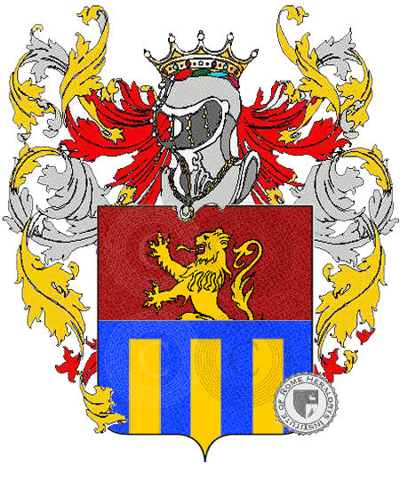 Coat of arms of family Tozzio