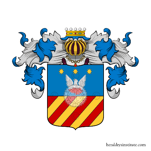 Coat of arms of family Borrino