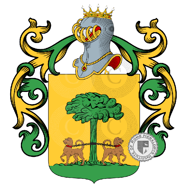 Coat of arms of family Abedini
