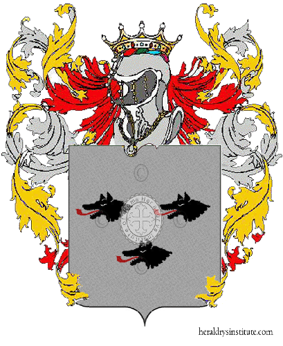 Coat of arms of family Del Bino