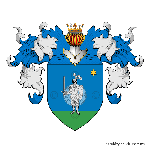 Coat of arms of family Del Piccolo