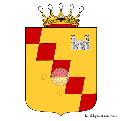 Coat of arms of family Sbardi