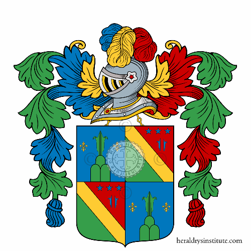 Coat of arms of family Ronconi - ref:5657