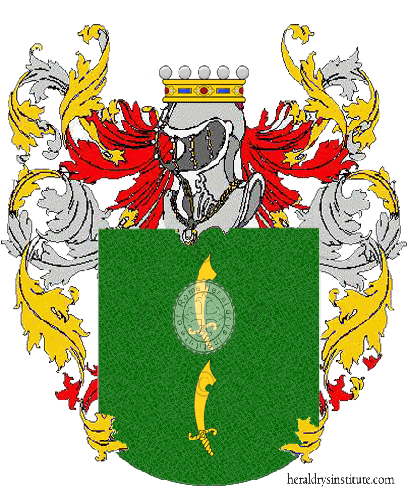 Coat of arms of family Manfrellotti