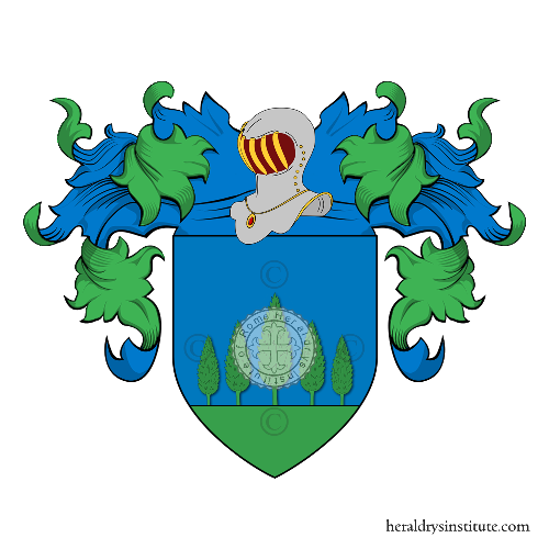 Coat of arms of family Silviana