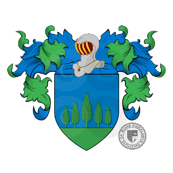 Coat of arms of family Silvino