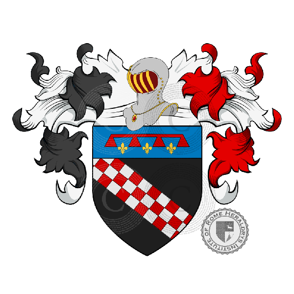 Coat of arms of family Piemontesi