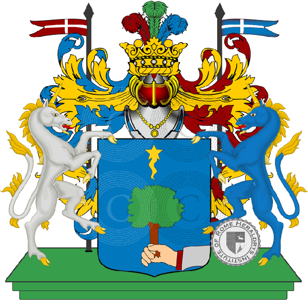 Coat of arms of family De Mattia