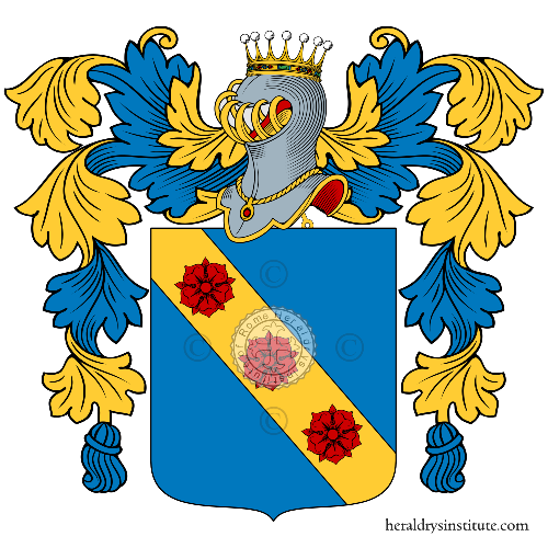 Coat of arms of family Marosa