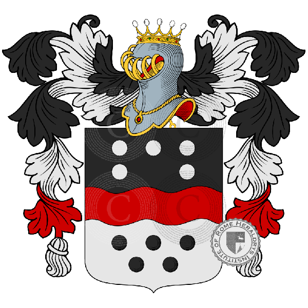 Coat of arms of family Scarmagnani
