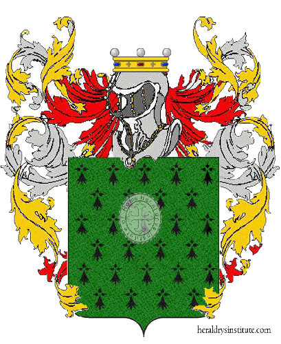 Coat of arms of family Ramarro