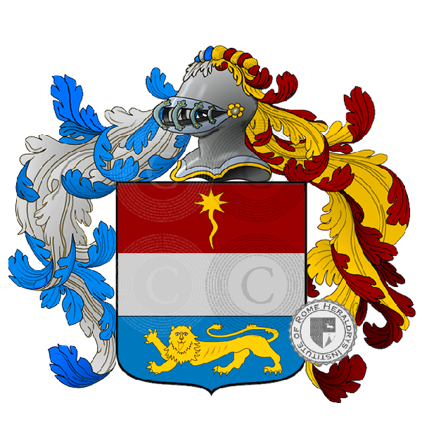 Coat of arms of family Casiraghi