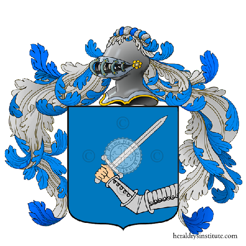 Coat of arms of family Vinciguerra Vinci Guerra