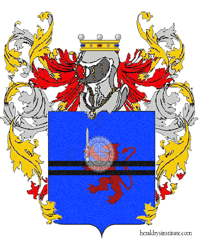 Coat of arms of family Seganfreddo