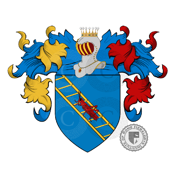 Coat of arms of family Dei Grillo