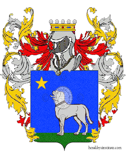 Coat of arms of family Canestri