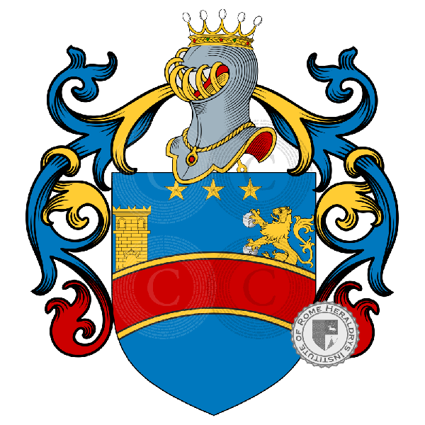 Wappen der Familie Campanella   ref: 5891