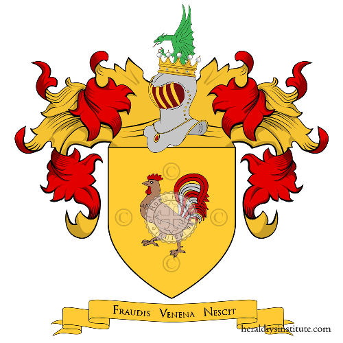 Coat of arms of family Sangallo