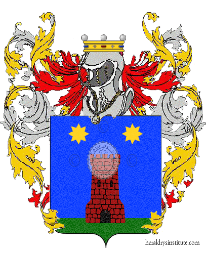 Coat of arms of family Rocchiccioli