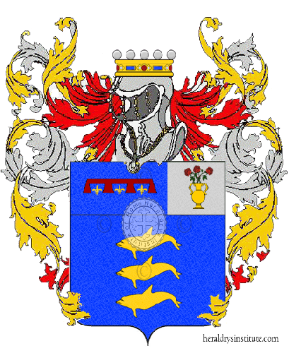 Escudo de la familia Pandolfino