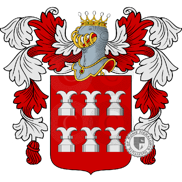 Wappen der Familie De Rocchi